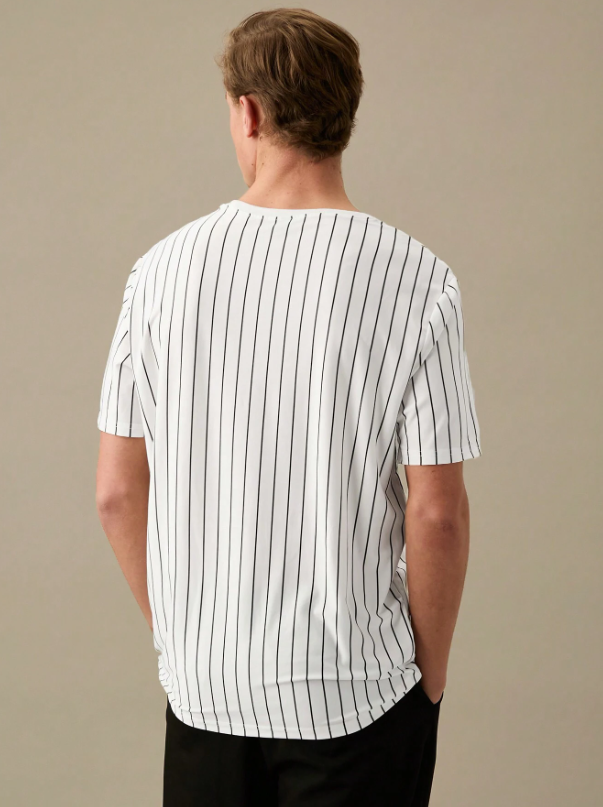 Camisetas para hombres de ajuste cuello redondo de manga corta, estilo casual de Houston