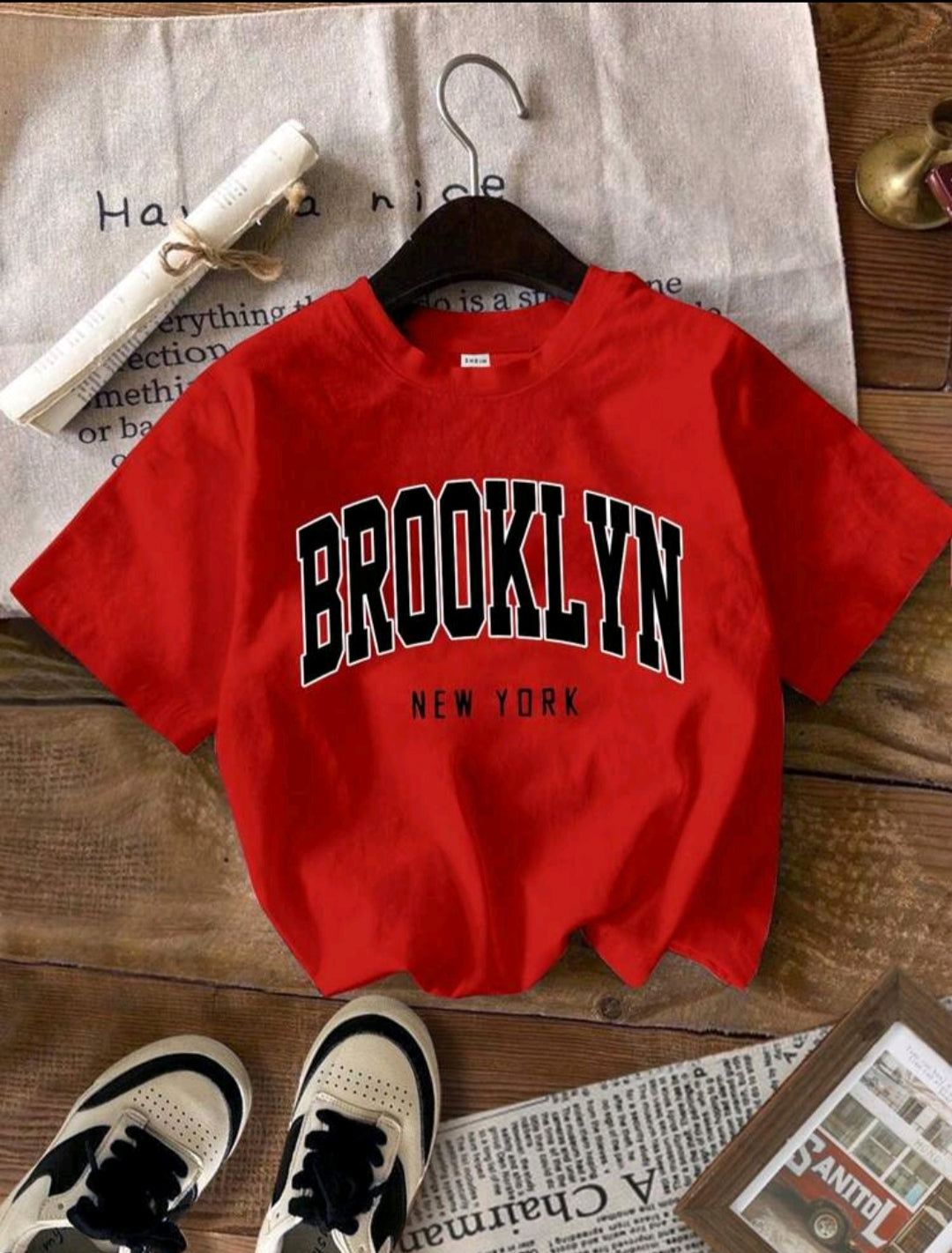 EZwear 1 Pieza; Camiseta crop top de manga corta con cuello redondo, de corte ajustado