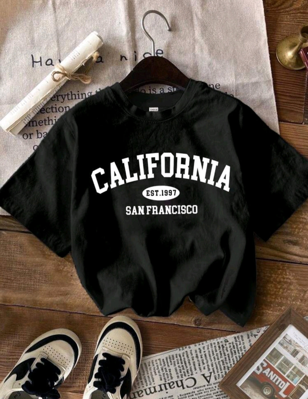 EZwear 1 Pieza; Camiseta crop top de manga corta con cuello redondo, de corte ajustado